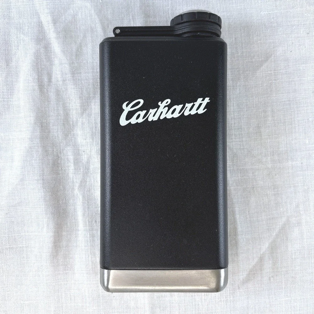 Stanley x Carhartt Collaboration 8oz Stainless Steel Pocket Flask